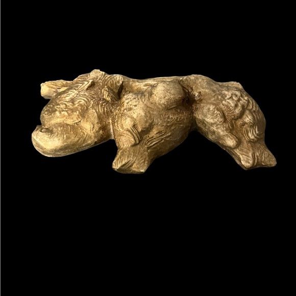 Hen Feathers Hand Cast Three Birds Gold Champagne Resin Wall Hanging Decor - Picture 12 of 14